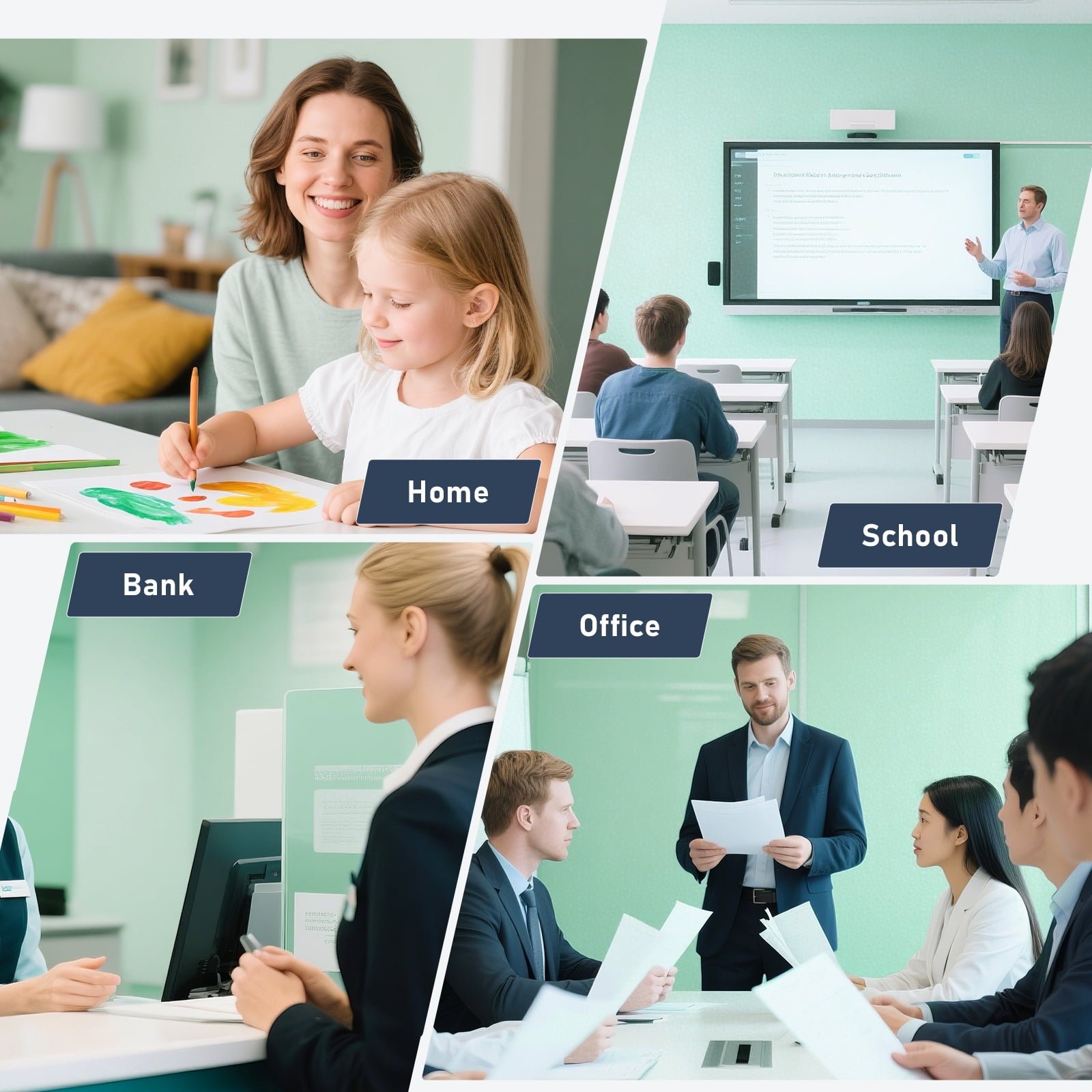 67XL Ink Cartridges Compatible for HP 67 Ink Cartridge for Deskjet 2700 2700e 2752 2752e 2755 2755e Envy 6000 6055 6055e Printer (Black Tri-Color 2 Pack)